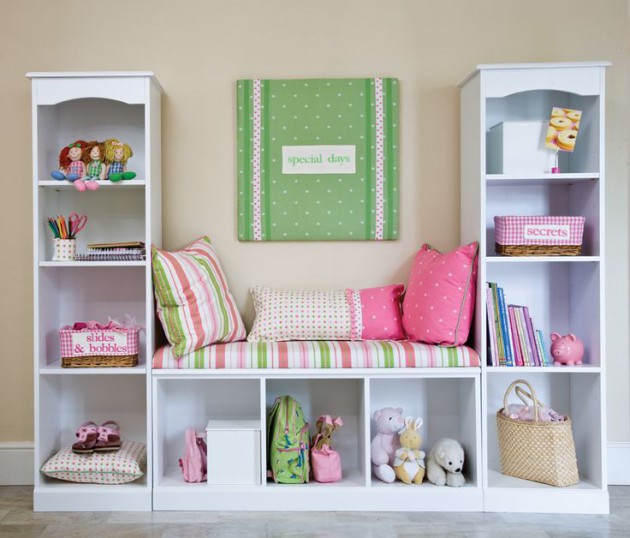 21 Functional Ideas For Child's Room Storage