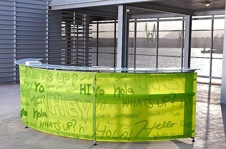 19 Spectacular Reception Desk Design Ideas 11