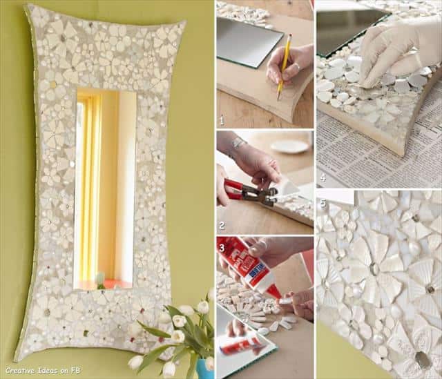 17 Impressive DIY Decorative Mirrors For Every Room 11