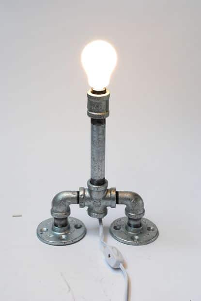 16 Functional DIY Pipe Lamp Design Ideas 1