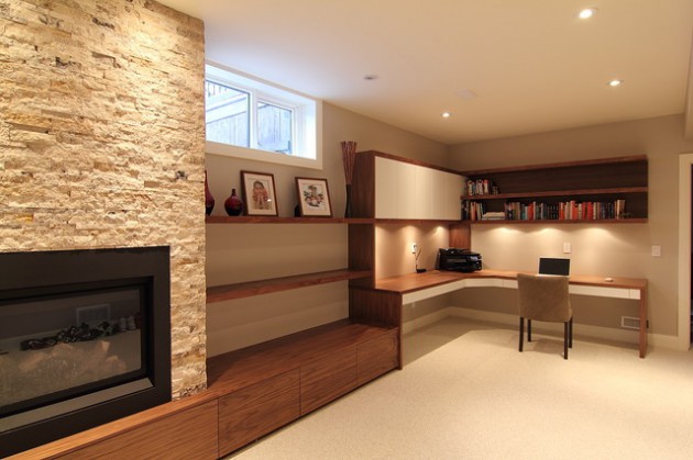 Turn Your Unused Basement Into Productive Home Office