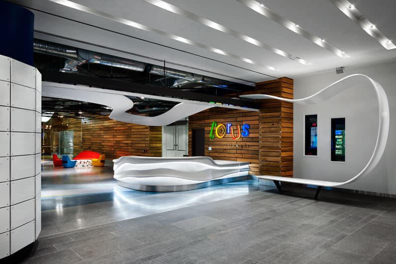 19 Spectacular Reception Desk Design Ideas 14