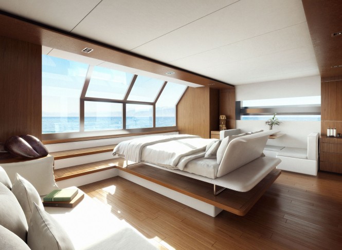 luxury yacht bedrooms