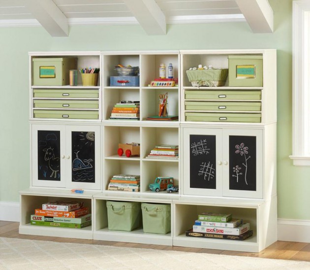 21 Functional Ideas For Child's Room Storage