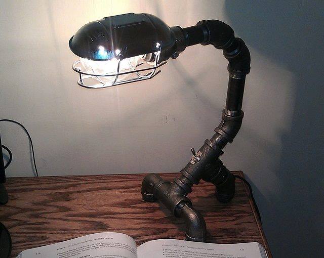 16 Functional DIY Pipe Lamp Design Ideas