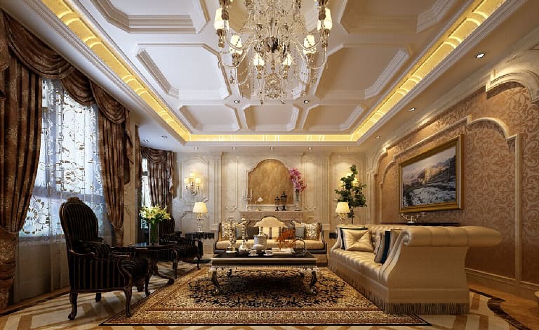 18 Impressive French Living Room Design Ideas 18