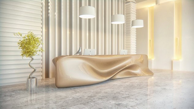19 Spectacular Reception Desk Design Ideas 19