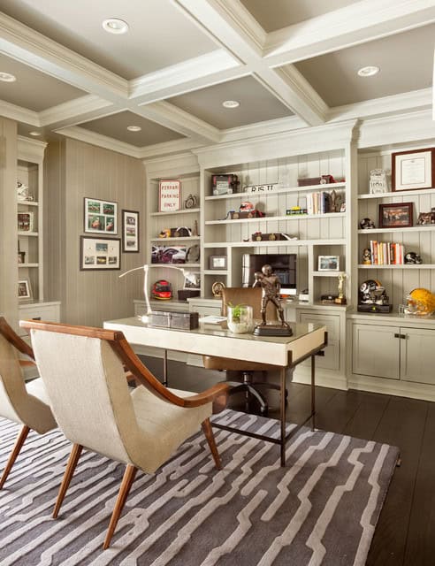 20 Outstanding Traditional Home Office Designs For A More Productive Day