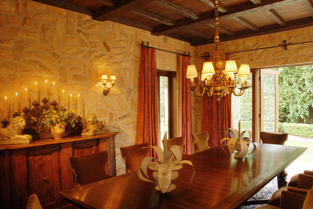 20 Sophisticated Mediterranean Dining, Tuscany Style Dining Room Sets