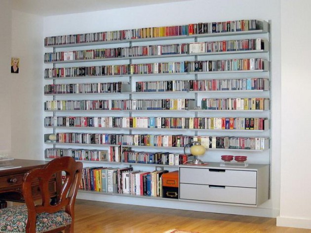 10 Practical Ideas How To Make Wall Library
