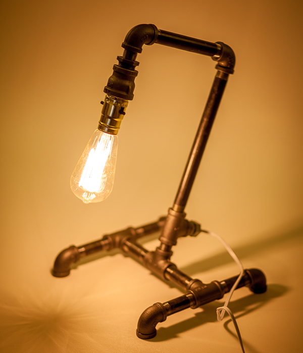 16 Functional DIY Pipe Lamp Design Ideas
