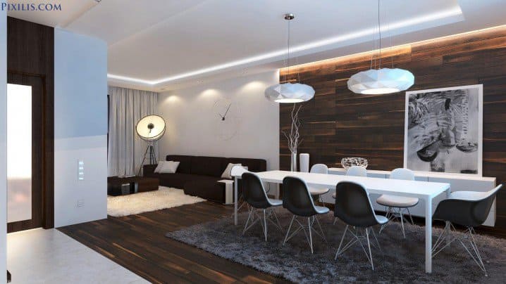 17 Simply Amazing Minimalist Dining Room Designs 4