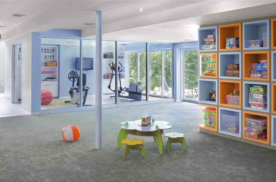 Transform Your Unused Basement Into Beautiful Playroom 4