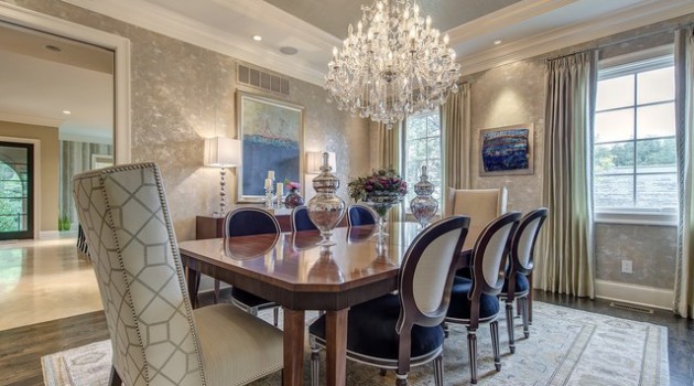 19 Extremely Amazing Ideas For Decorating Luxury Dining Room