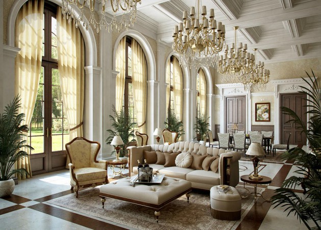 18 Impressive French Living Room Design Ideas