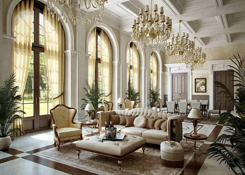 18 Impressive French Living Room Design Ideas 4