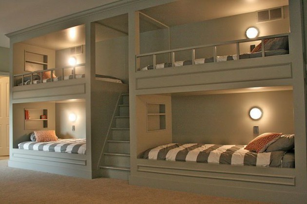 Top 19 Most Coolest Bunk Bed Design Ideas