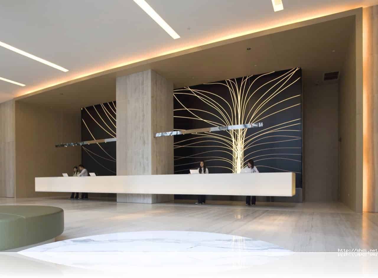19 Spectacular Reception Desk Design Ideas