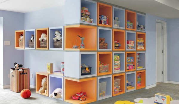 21 Functional Ideas For Child’s Room Storage