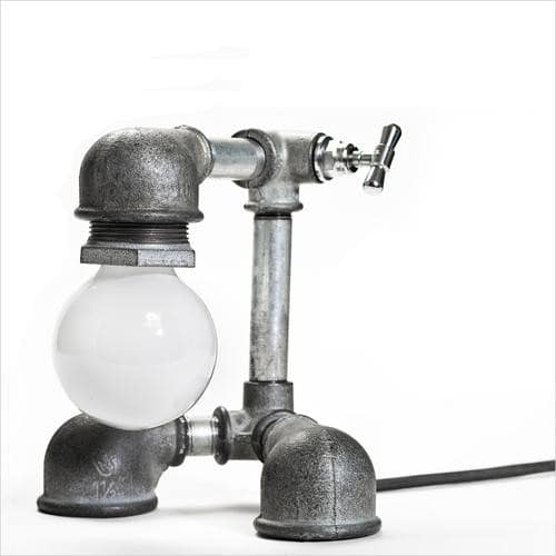 16 Functional DIY Pipe Lamp Design Ideas 5