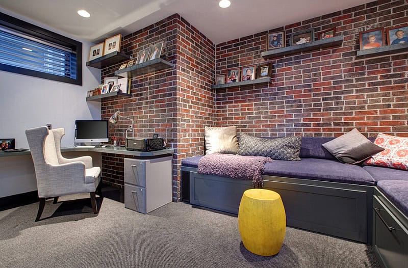 Turn Your Unused Basement Into Productive Home Office 6