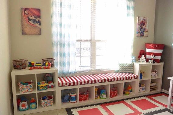 21 Functional Ideas For Child's Room Storage 6
