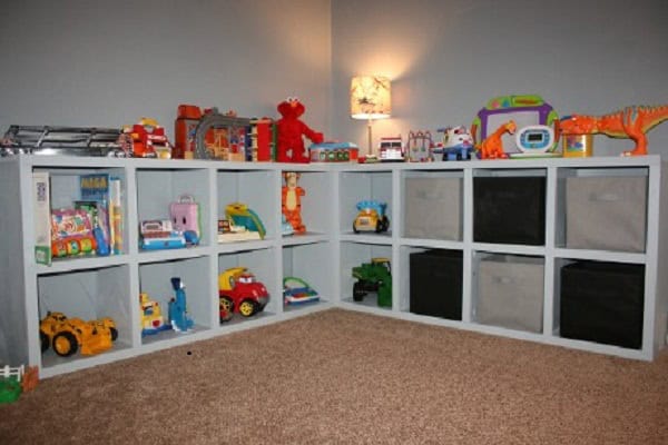 21 Functional Ideas For Child's Room Storage 7