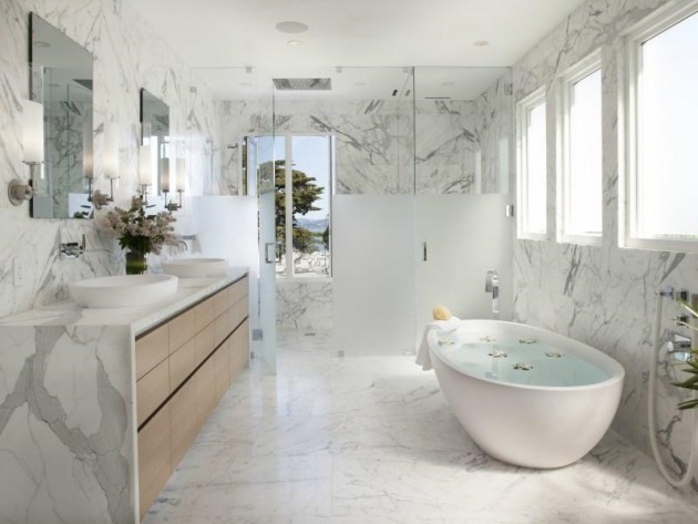 16 Fascinating Marble Bathroom Ideas That Everyone Will Like