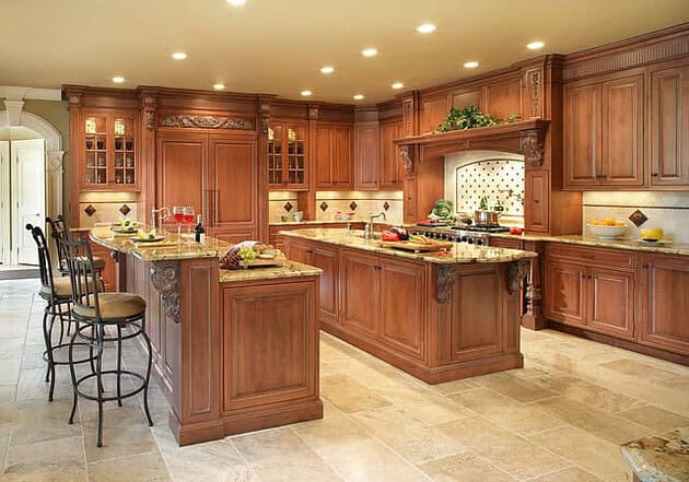 18 Stunning Kitchen Designs With Double Kitchen Island