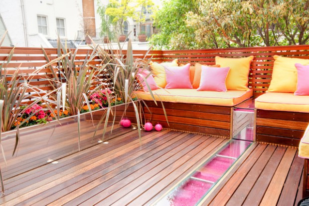 17 Ideas How To Make Colorful Outdoor Space