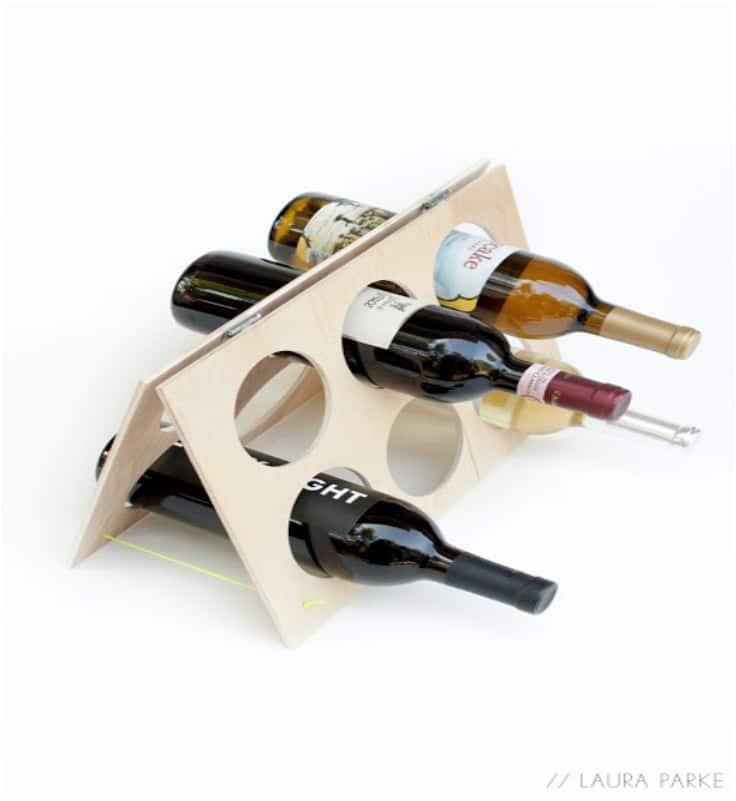17 Super Smart DIY Ideas To Make Stylish Wine Rack 13