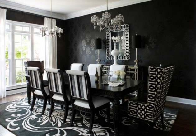 15 Brilliant Wallpaper Ideas For Your Sophisticated Dining room