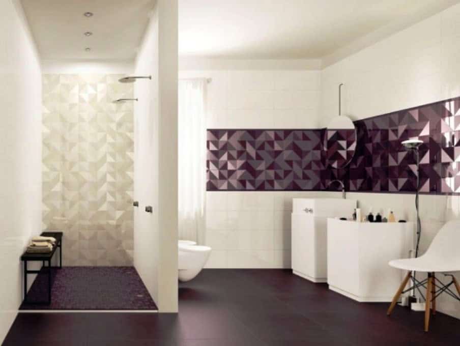 18 Beautiful Ideas For Modern Tiles In The Bathroom 14