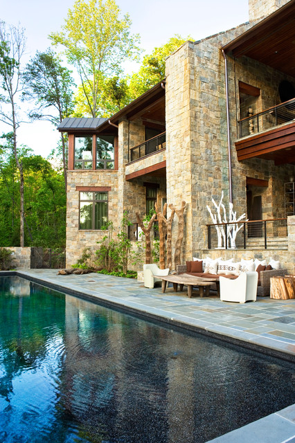15 Sensational Rustic Swimming Pool Designs That Will Take Your Breath Away