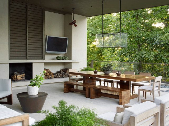 15 wonderful contemporary patio designs to enjoy during