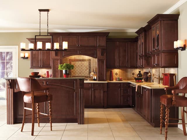 16 Classy Kitchen Cabinets Made Out Of Cherry Wood 15