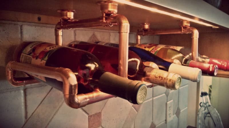 17 Super Smart DIY Ideas To Make Stylish Wine Rack 16