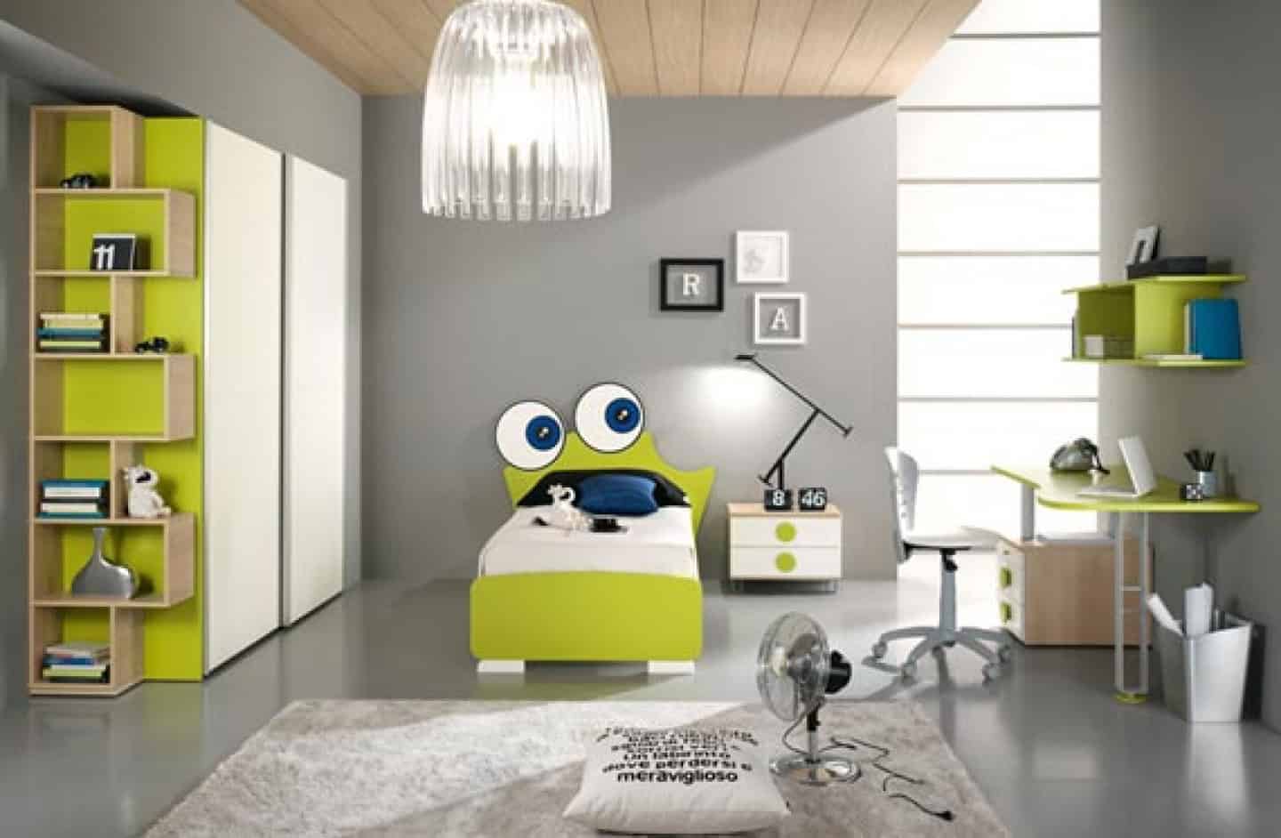 19 Cheerful Kids Room Design Ideas 16