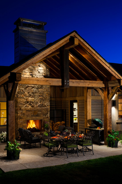 17 Breathtaking Rustic Patio Designs That Will Instantly Chill You Down