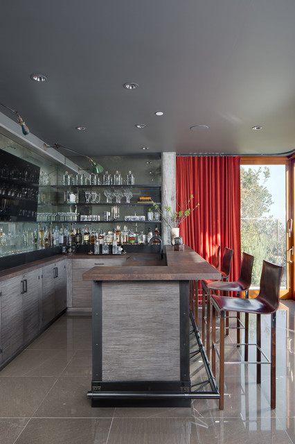 17 Incredible Contemporary Home Bar Designs You're Going To Enjoy