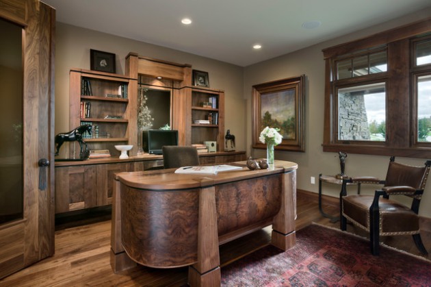 17 Inspiring Rustic Home Office Designs To Motivate You