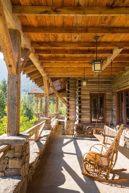 17 Welcoming Rustic Porch Designs Your Home Could Use 13