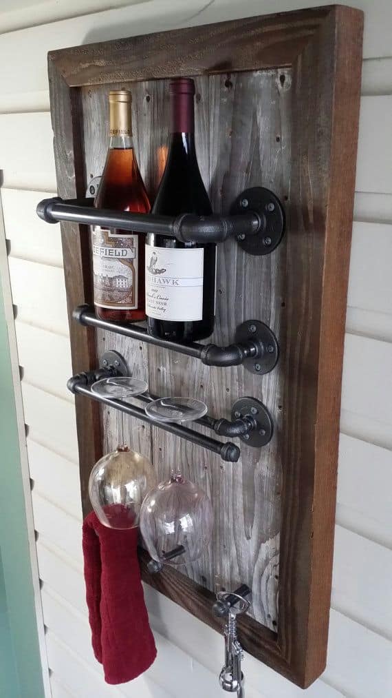 17 Super Smart DIY Ideas To Make Stylish Wine Rack