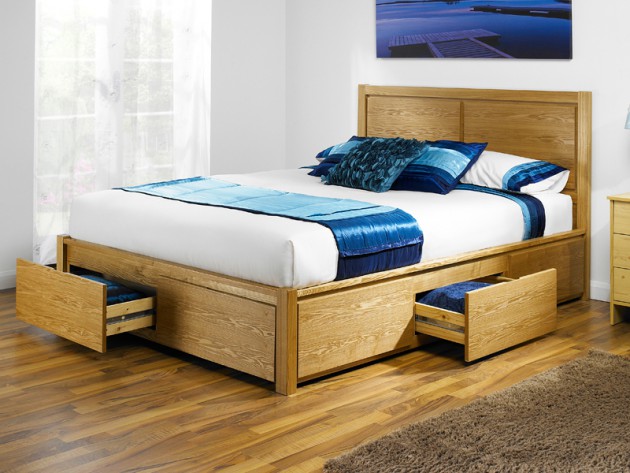 Creative Under Bed Storage Fascinating King Size Wood Beds Design Ideas