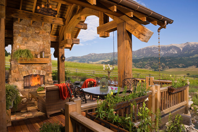 18 Startling Rustic Deck Designs To Enjoy The Outdoors On