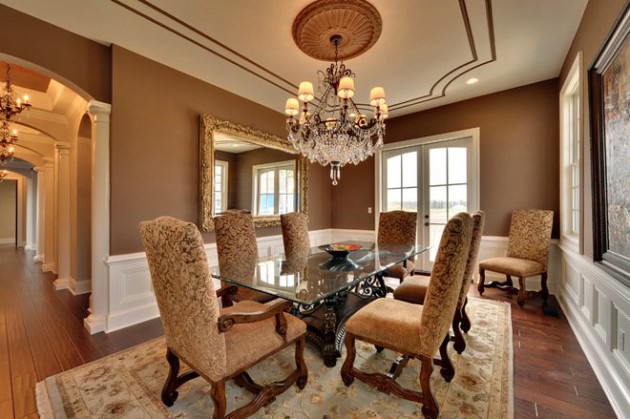 19 Brilliant Dining Room Designs With Glass Table