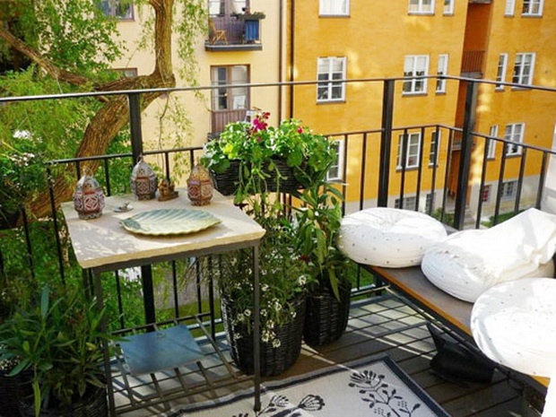 19 Fantastic Ideas For Decorating Small Balcony
