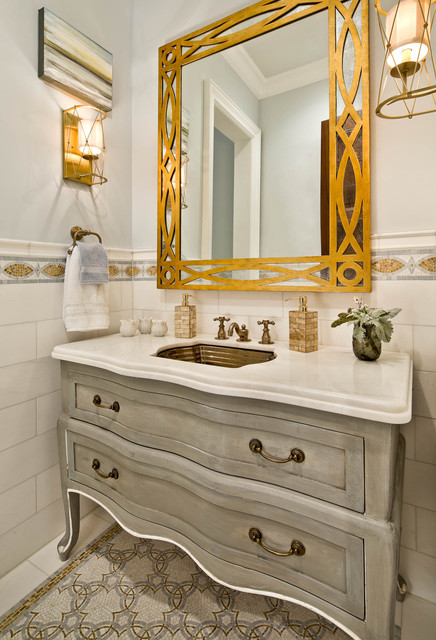 12 Ideas How To Repurpose Vintage Vanity In Your Modern Bathroom