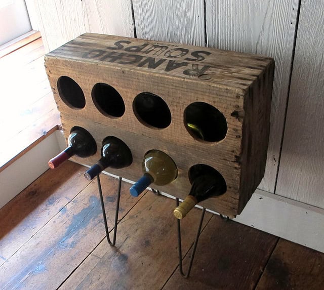 17 Super Smart DIY Ideas To Make Stylish Wine Rack 2