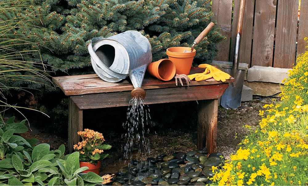 18 Interesting DIY Water Features To Make Inviting Yard 3